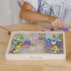 Cuentas de Madera Mariposas · Melissa & Doug