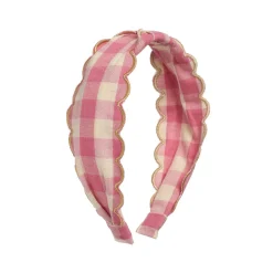 Diadema · Scalloped Gingham