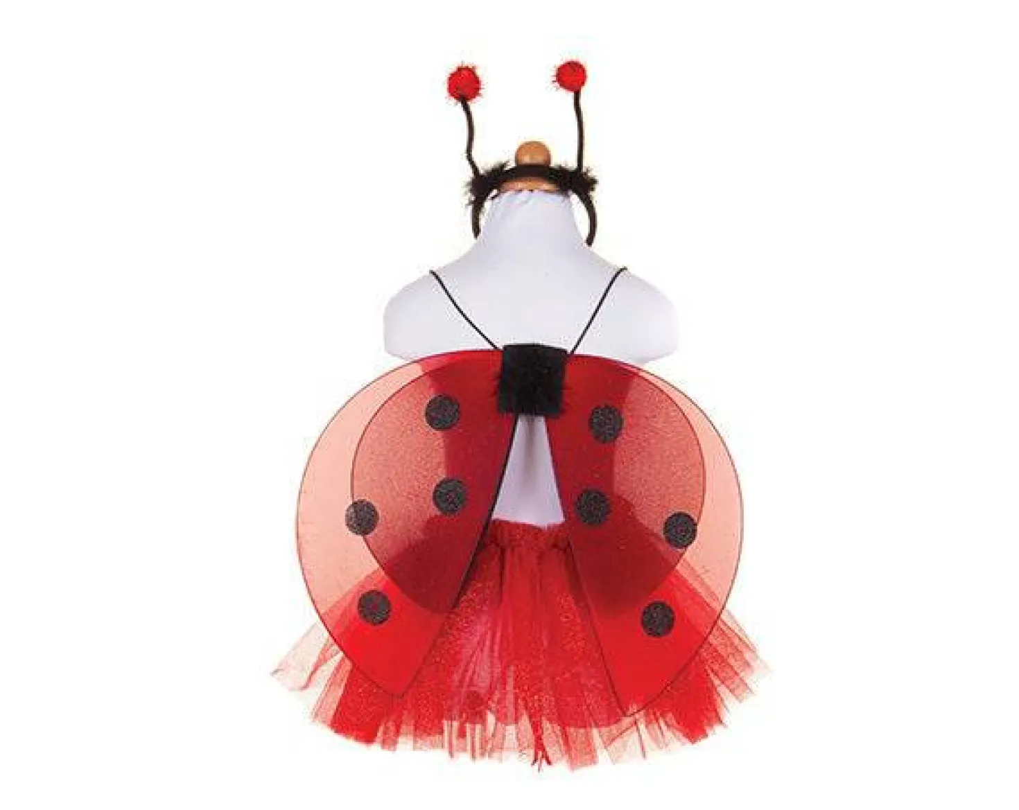 Disfraz Mariquita Glitter · Great Pretenders 4-6 años