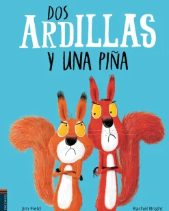 Dos ardillas y una piña
