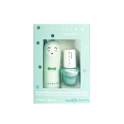 Duo Bálsamo Labial y Esmalte de uñas Manzana · Inuwet