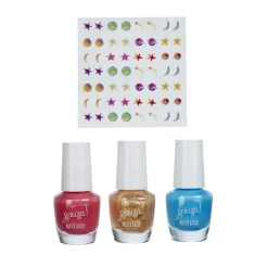 Esmalte de uñas y pegatinas Galaxy · Souza