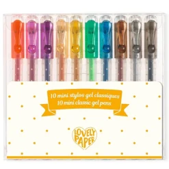 Estuche 10 bolígrafos gel classic · Lovely Paper