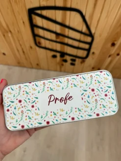 Estuche de lata vintage personalizable · Bloom Liberty