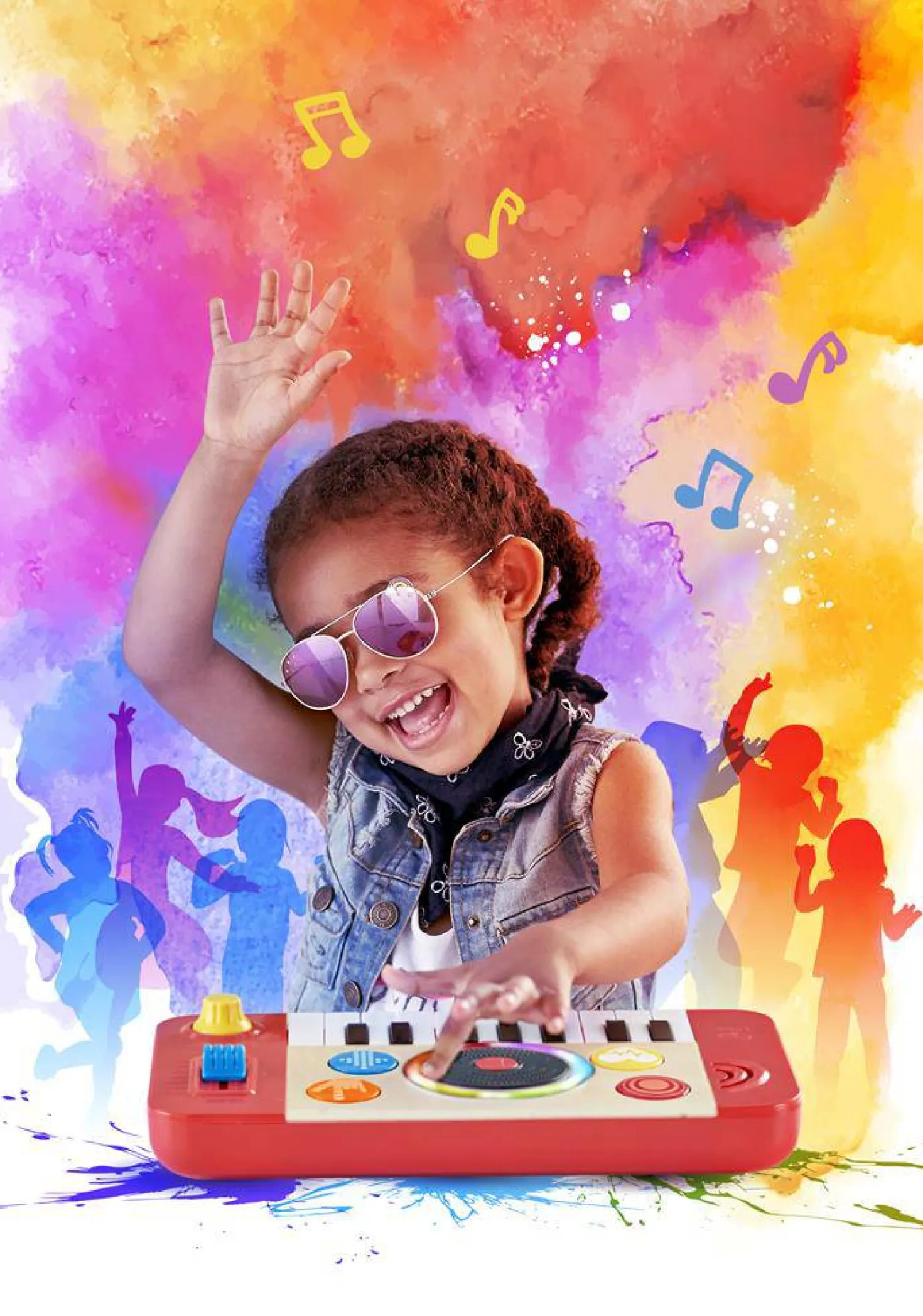 Estudio DJ de mezcla y pinchadiscos · Hape