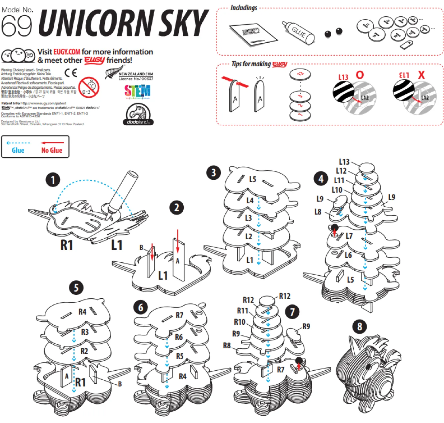 EUGY · Unicornio Celeste