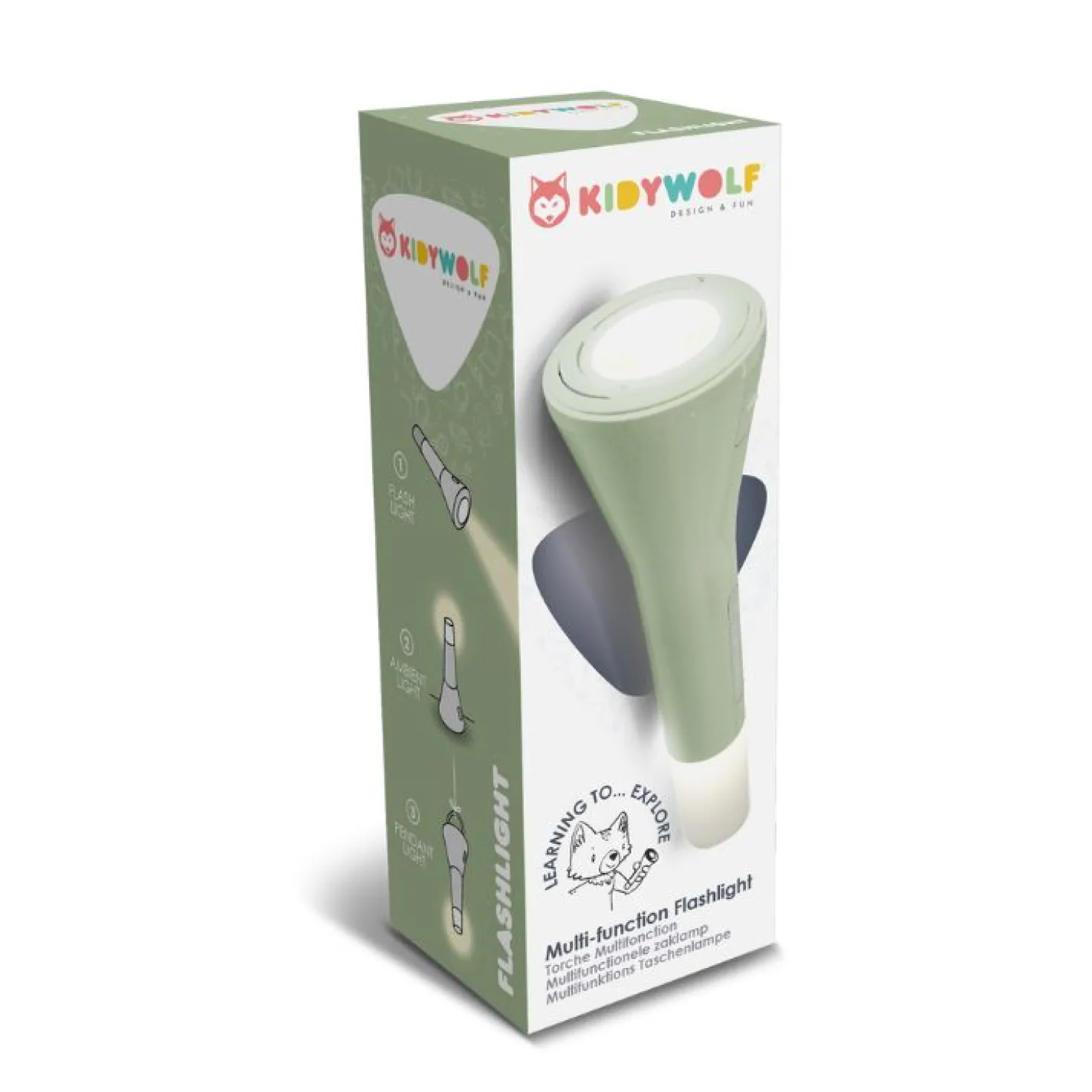 Flashlight (varios colores) Linterna · Kidywolf