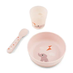 Foodie vajilla First meal Playground Powder 3 piezas · Done By Deer