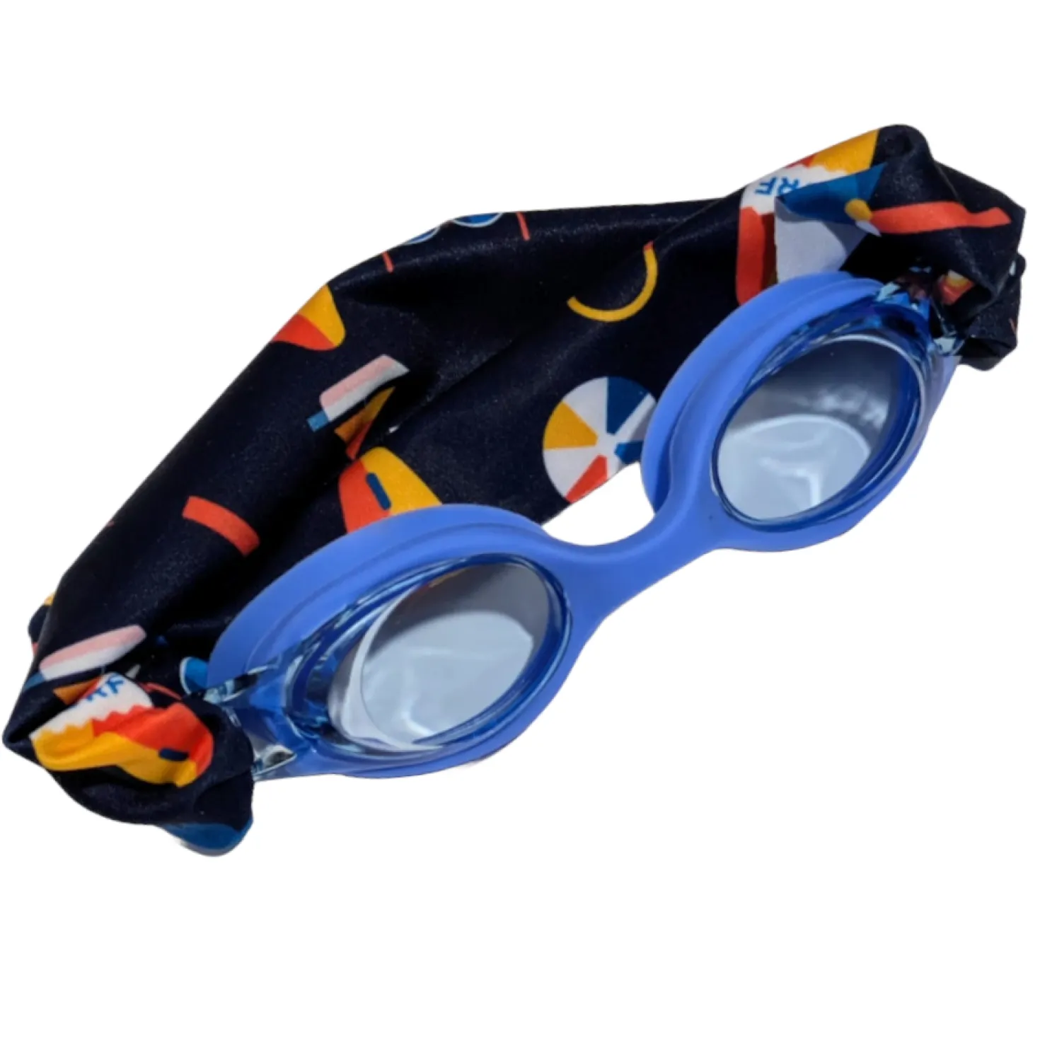 Gafas infantiles azul oscuro con turbante Surf · Fun Water