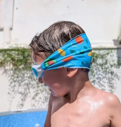 Gafas infantiles negras con turbante Dinos · Fun Water