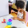 GloPals Cubos luz para el baño BLAIR Azul