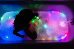 GloPals Cubos luz para el baño BLAIR Lila