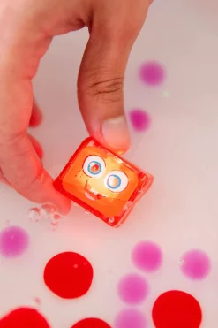GloPals Cubos luz para el baño BLAIR Rojo