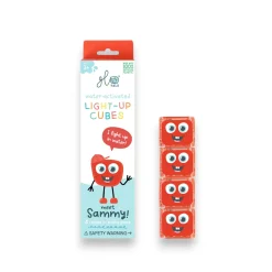 GloPals Cubos luz para el baño BLAIR Rojo