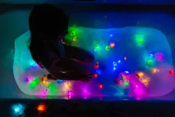 GloPals Cubos luz para el baño BLAIR Rojo