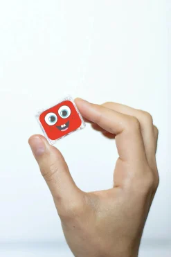 GloPals Cubos luz para el baño BLAIR Rojo