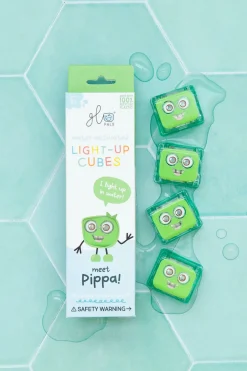GloPals Cubos luz para el baño BLAIR Verde