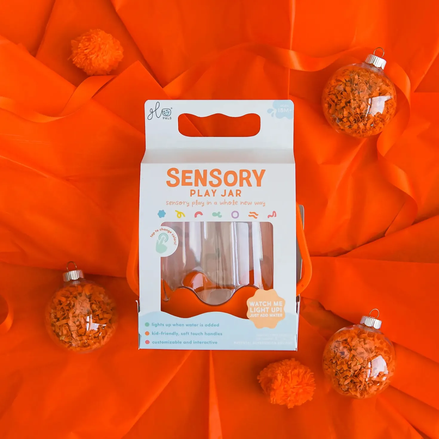 GloPals Jarra sensorial Naranja