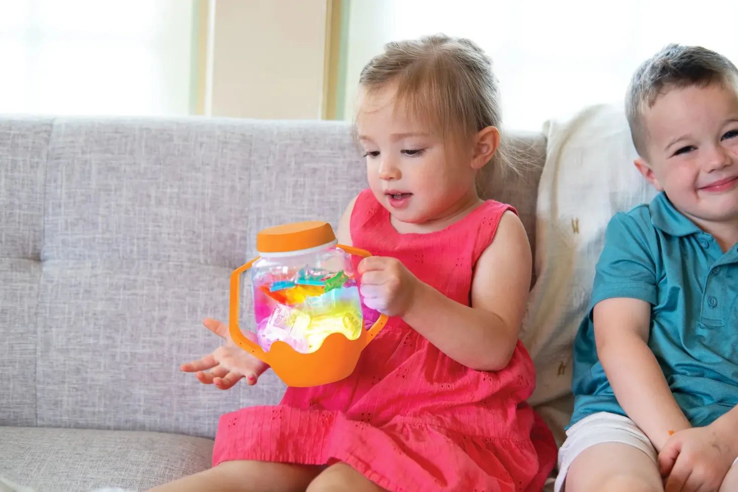 GloPals Jarra sensorial Naranja