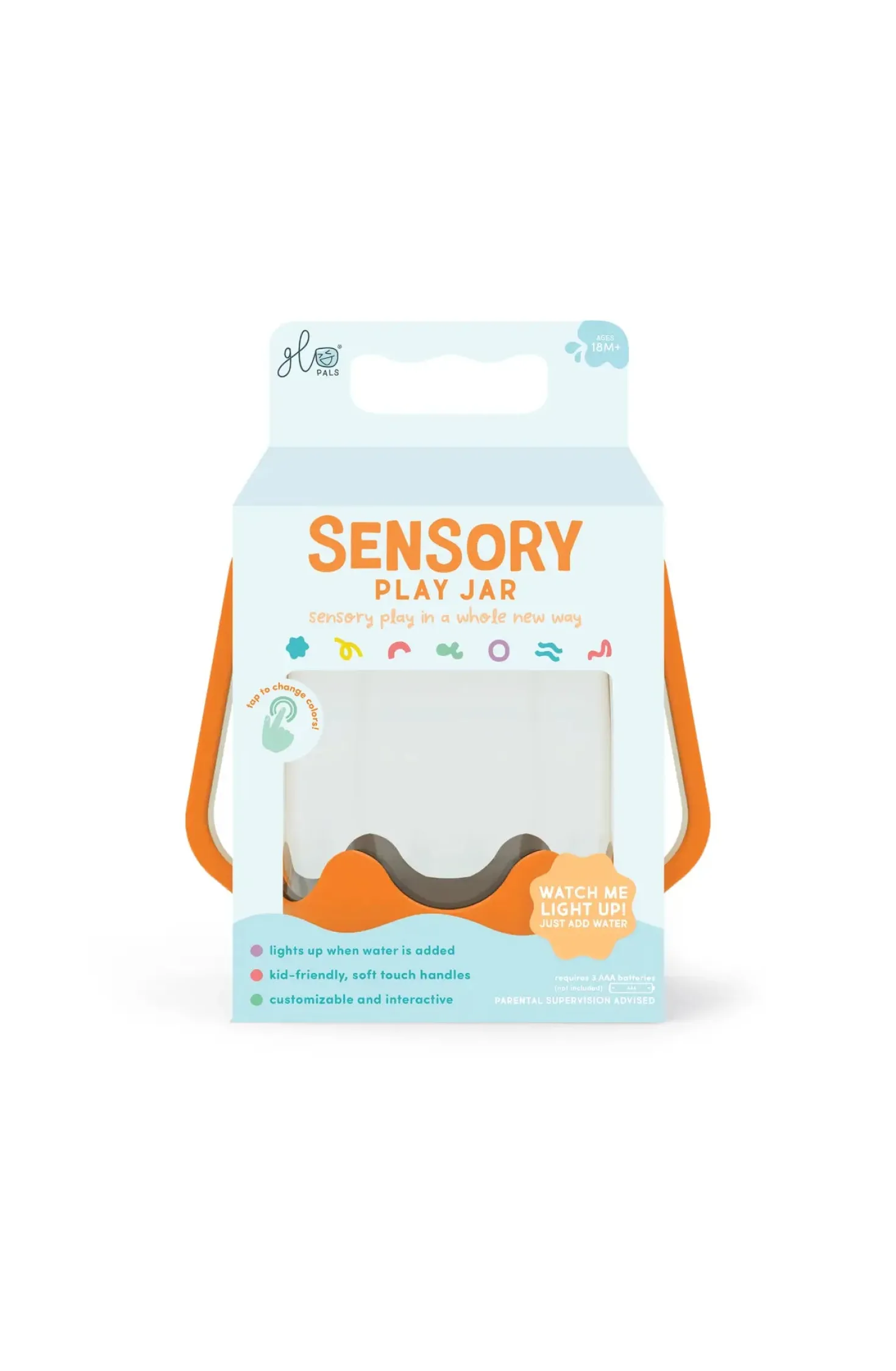GloPals Jarra sensorial Naranja