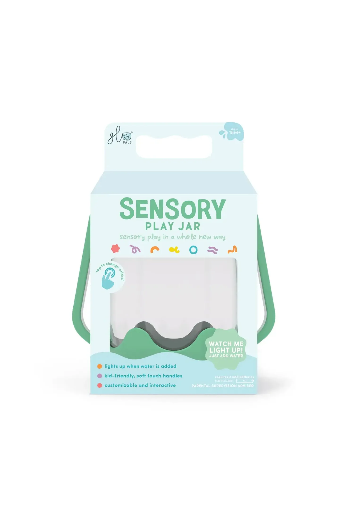 GloPals Jarra sensorial Verde