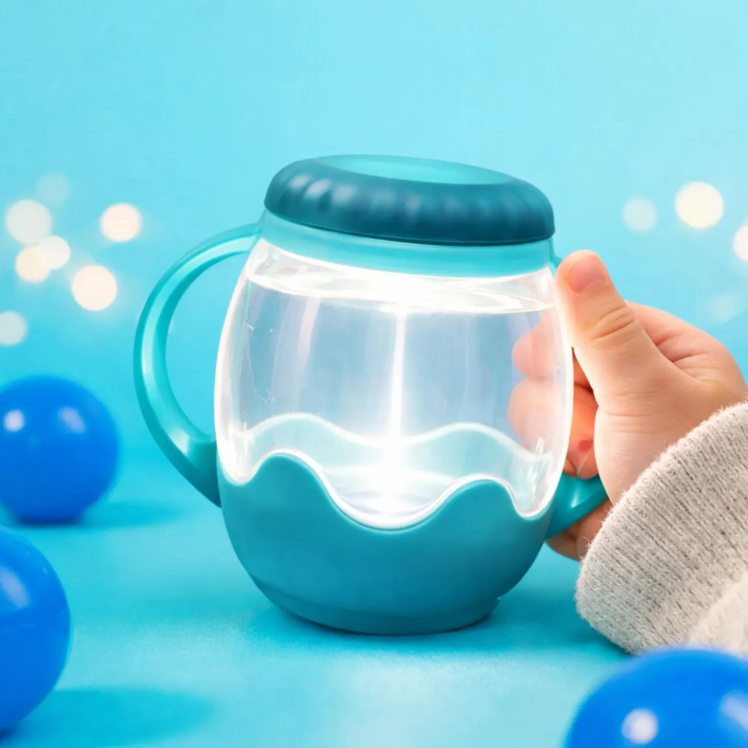GloPals Mini Jarra sensorial Azul