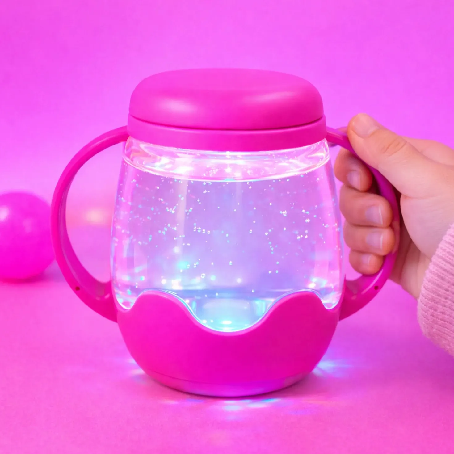 GloPals Mini Jarra sensorial Rosa