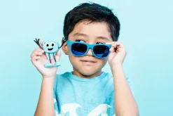 GloPals Set Personaje + 2 Cubos luz BLAIR Azul