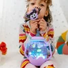 GloPals Set Personaje + 2 Cubos luz LUMI Lila
