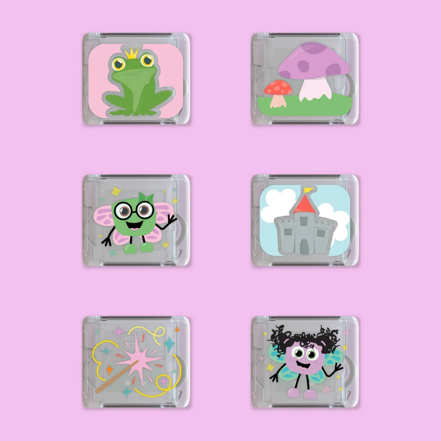 GloPals Set regalo 6 cubos de luz Hadas