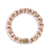 Goma de pelo Kknekki Light Pink - Beige glitter