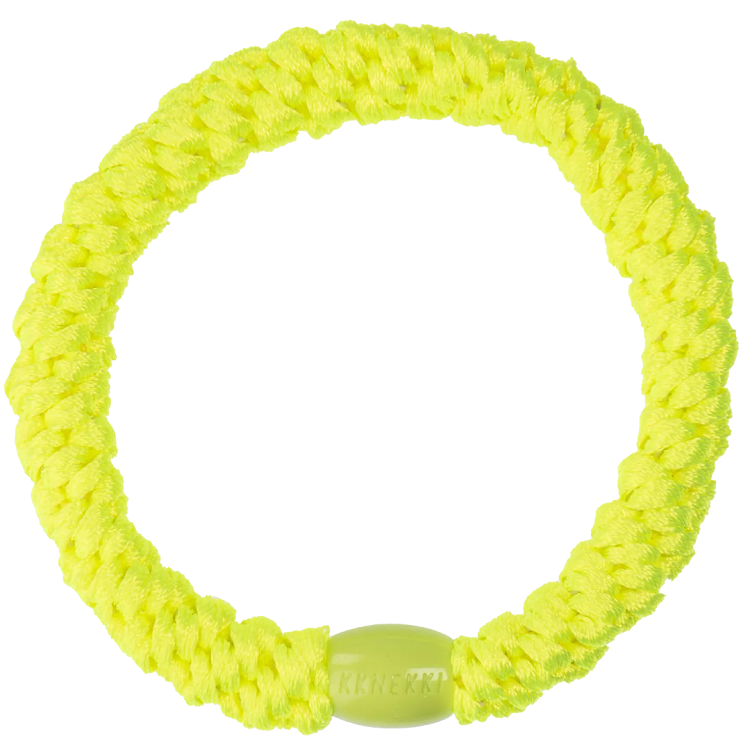 Goma de pelo Kknekki Neon Yellow