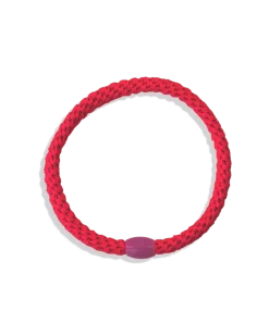 Goma de pelo Kknekki Slim Neon Pink