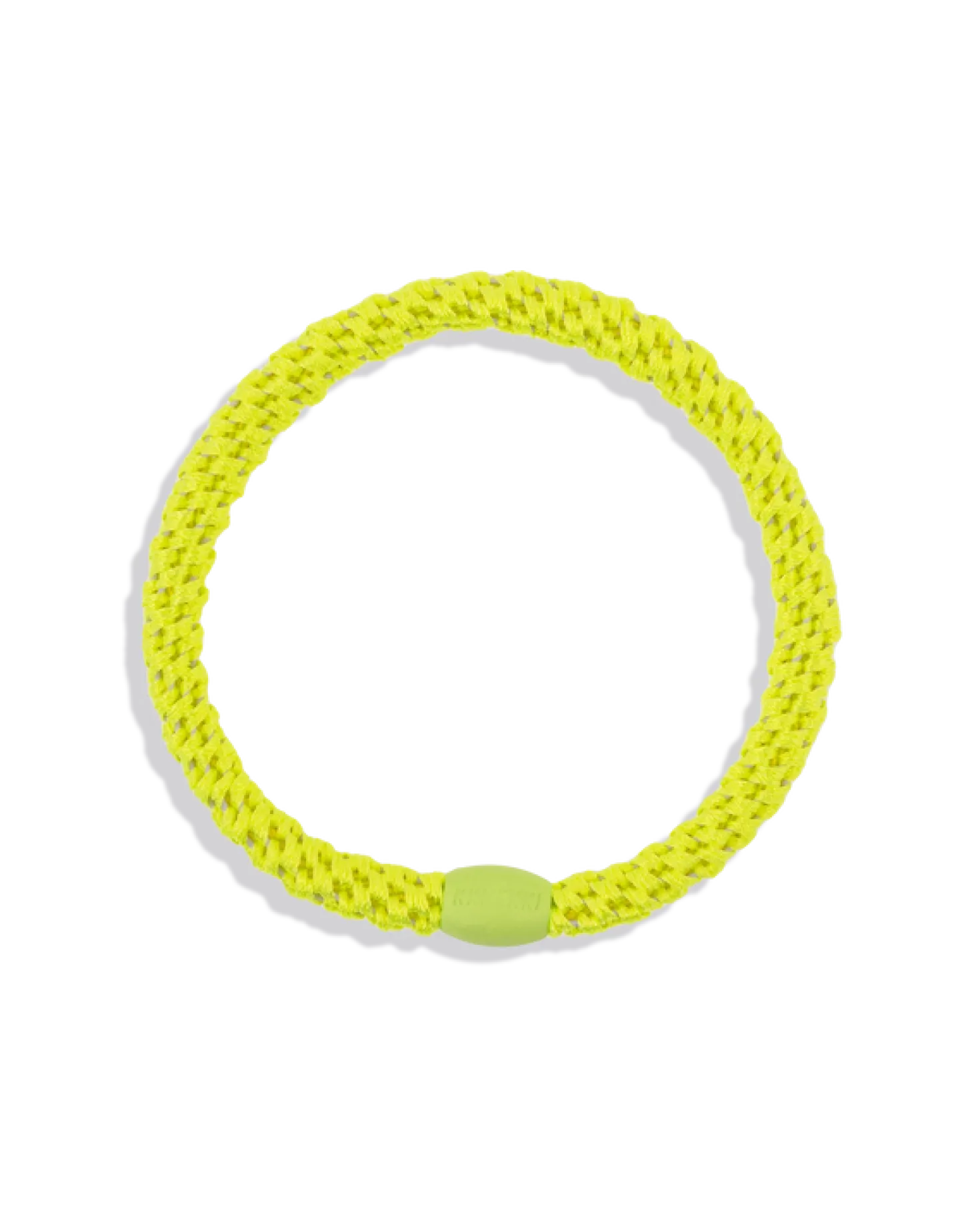 Goma de pelo Kknekki Slim Neon Yellow