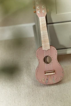 Guitarra de madera rosa FSC Safari Friends · Little Dutch
