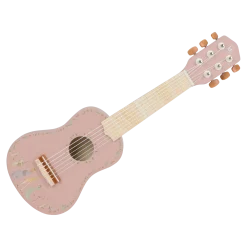 Guitarra de madera rosa FSC Safari Friends · Little Dutch