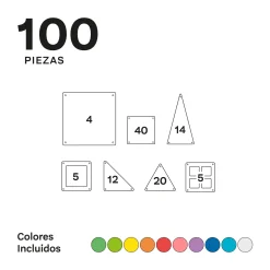 Imanix 100 piezas · Braintoys