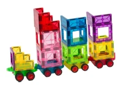 Imanix Train con vagones 38 pzas · Braintoys