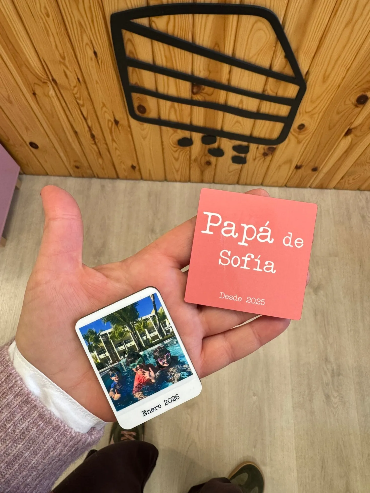 Imán personalizable