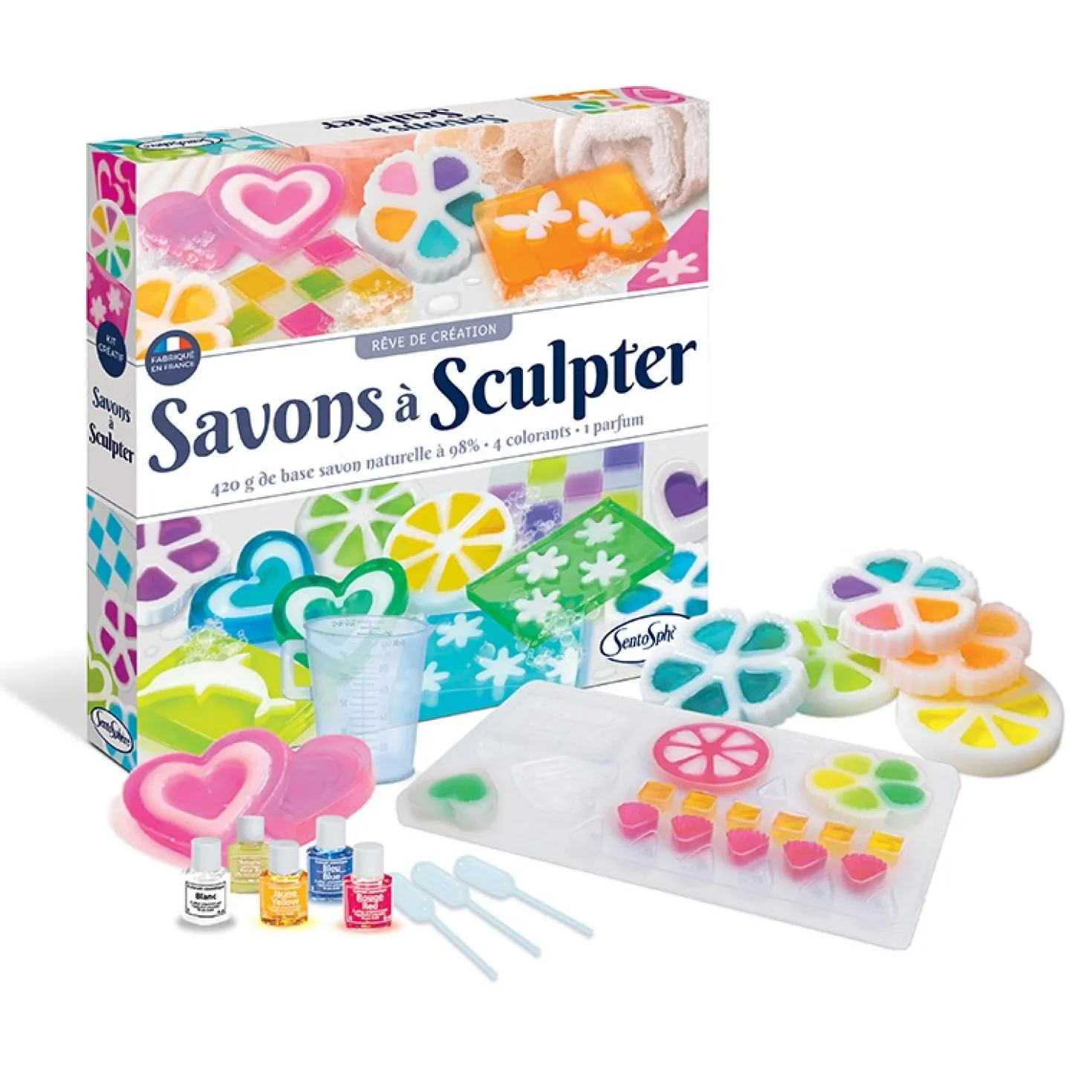 Jabón para esculpir figuras · Sentosphere