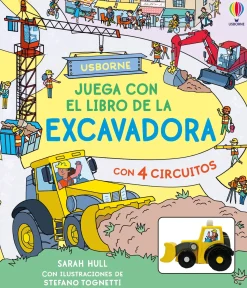 Juega con el libro de la excavadora