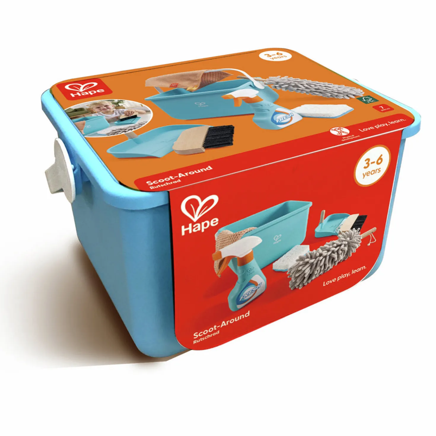 Juego de Limpieza con Cubo · Hape