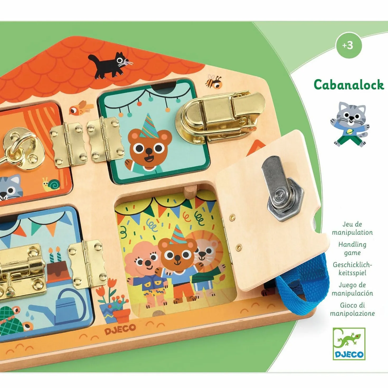 Juego educativo Cabanalock · DJECO