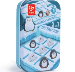 Juego 2 en 1 Tres en Raya - Serpientes y Escaleras · Hape