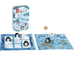 Juego 2 en 1 Tres en Raya - Serpientes y Escaleras · Hape