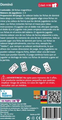 Juego magnético Dominó