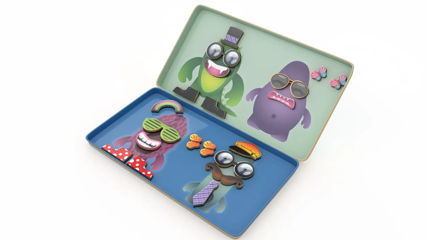 Juego magnético Fábrica de Monstruos