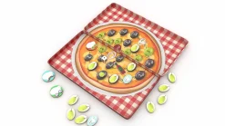 Juego magnético Rally Pizza