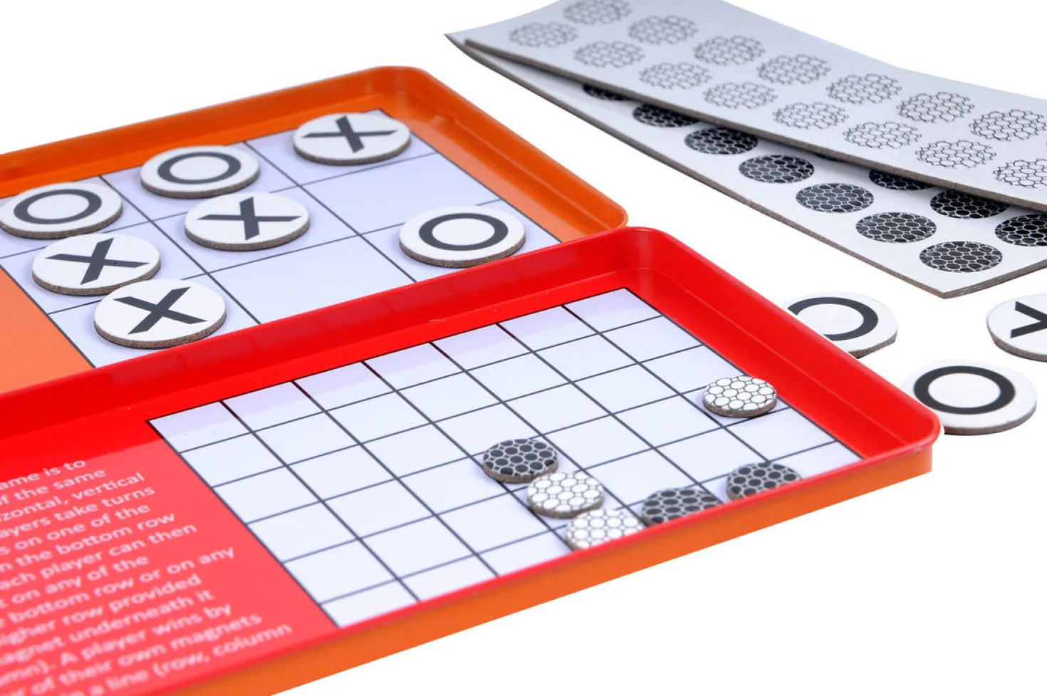Juego magnético Tic Tac Toe y 4 en Raya
