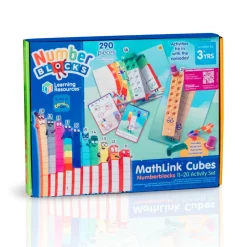 Juego mathlink cubes numberblocks 11-20 activity set · Learning Resources